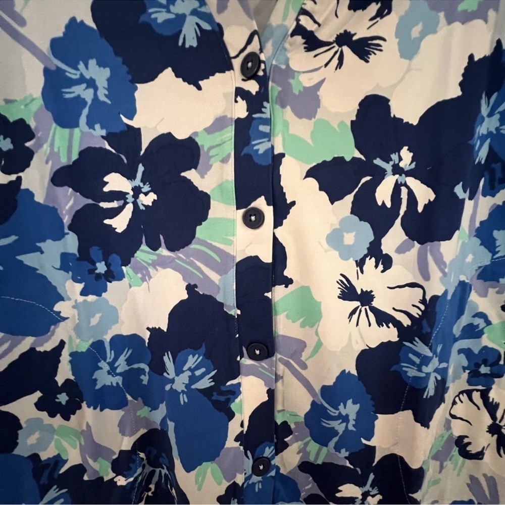 New! Comfort Code by Cuddl Duds 2-Piece Set – Tank & Floral Cardigan (XS) - Picture 5 of 8